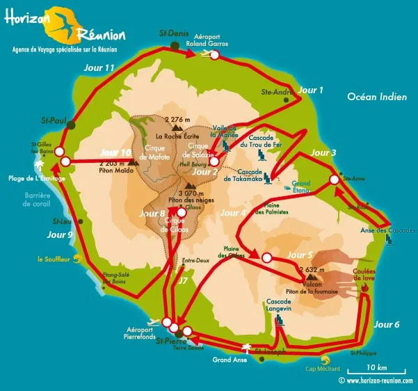 Carnet de voyage — La Réunion 2013 (Jour 10) : 10 km, 1 volcan et zéro plan B