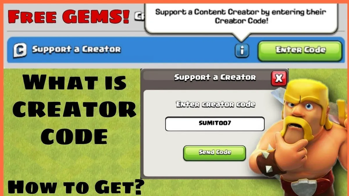 code createur clash of clan : récupérer, vérifier et monétiser en 2026