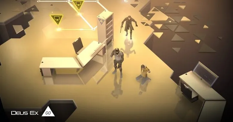 Deus Ex Go : Square Enix remet le puzzle cyberpunk sur mobile