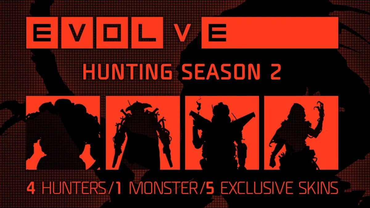 Evolve Hunting Season 2 : nouveau monstre, 3 chasseurs et calendrier jusqu’au 31/03/2016