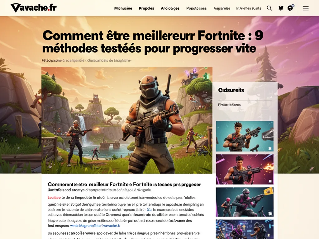 Comment être meilleur Fortnite : 9 méthodes testées pour progresser vite