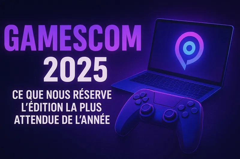 En route pour la Gamescom 2026 — ce qu'il faut suivre (et comment y aller sans te ruiner)