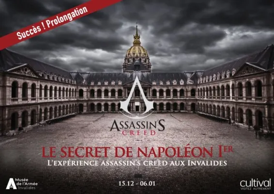 Assassin's Creed aux Invalides : retour sur l'événement qui a attiré 4 200 visiteurs