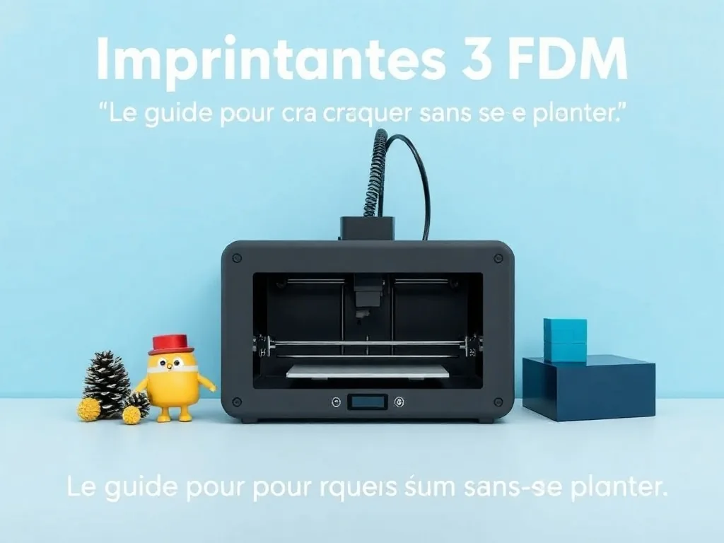 Imprimantes 3D FDM : le guide pour craquer sans se planter