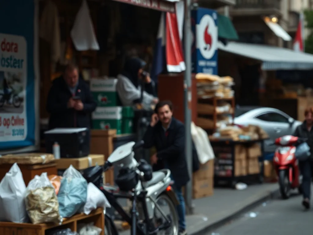 Écran d’ordinateur affichant le logo de Kalbap au milieu d’une tempête de fenêtres pop-up et de fausses alertes de sécurité