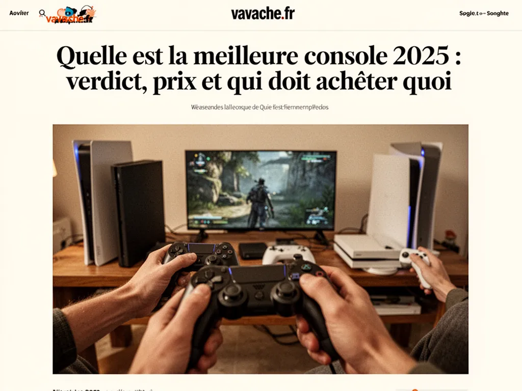 Quelle est la meilleure console 2025 : verdict, prix et qui doit acheter quoi