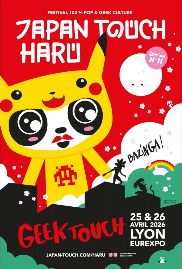 Japan Touch Haru & Geek Touch : ton agenda pour Lyon les 4–5 avril 2026