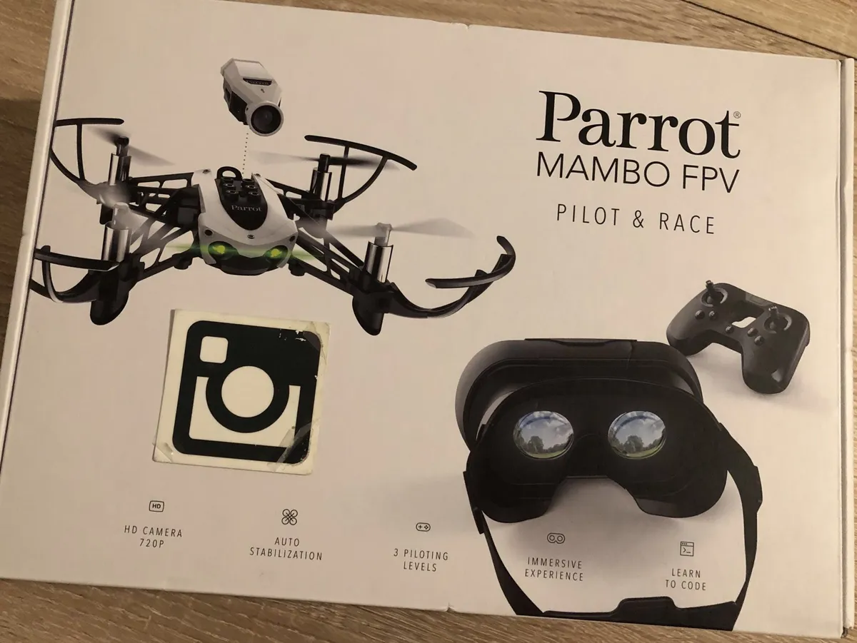 Immersion FPV : tester le Parrot Mambo Mambo FPV à la maison (oui, pour 100–150 €)