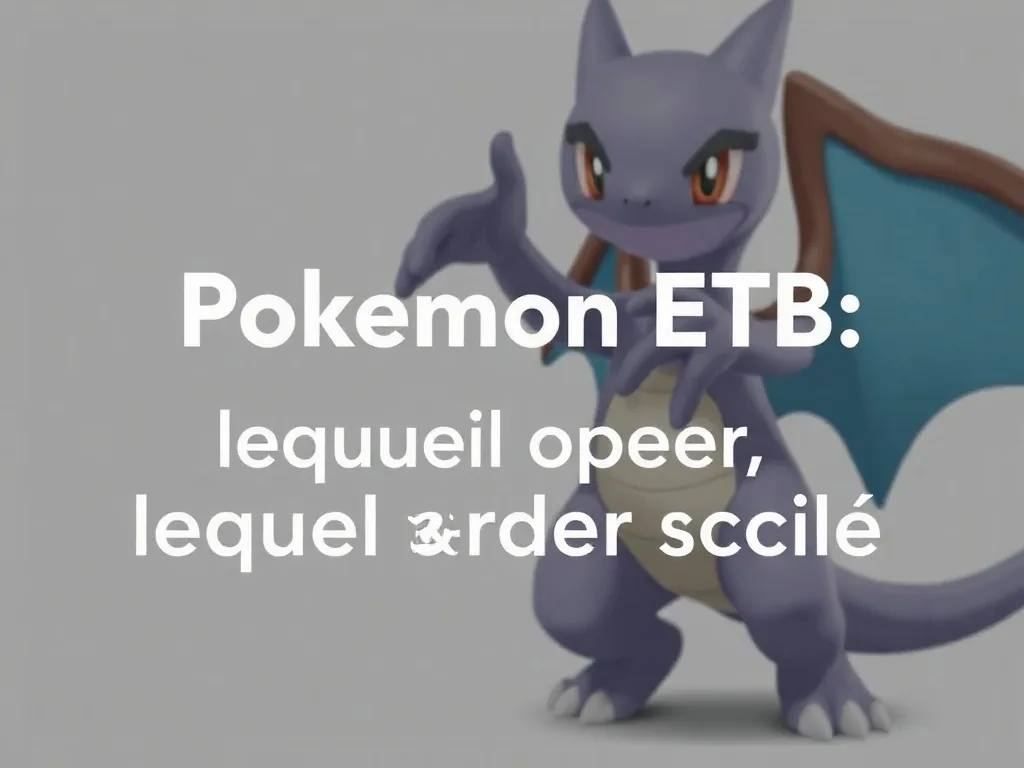 Pokémon ETB : lequel acheter, lequel ouvrir, lequel garder scellé