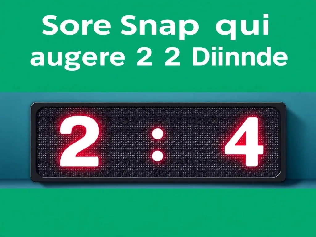 Le score Snapchat augmente de deux points sur l'écran d'un téléphone tenu à la main
