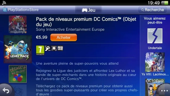 Test DLC LittleBigPlanet PSVita : DC Comics Premium Level Pack — nostalgie, costumes et 30 fps