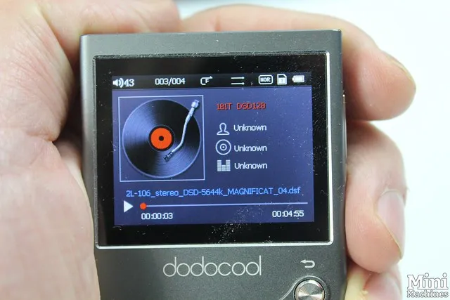 Test : lecteur MP3 Hi‑Res Dodocool DA‑106 — petit, cheap et qui envoie du lourd