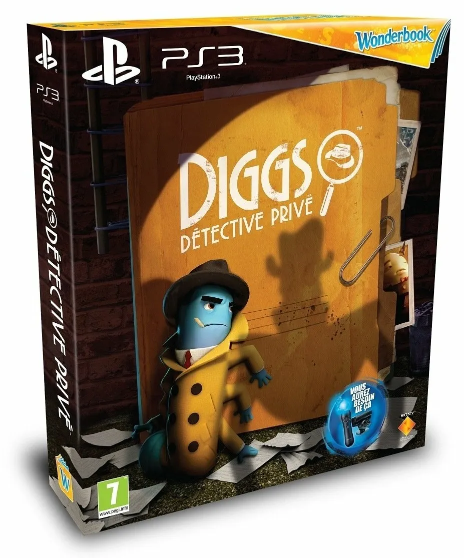 [Test] Wonderbook — Diggs Nightcrawler : Détective Privé (PS3/Move) remis au propre