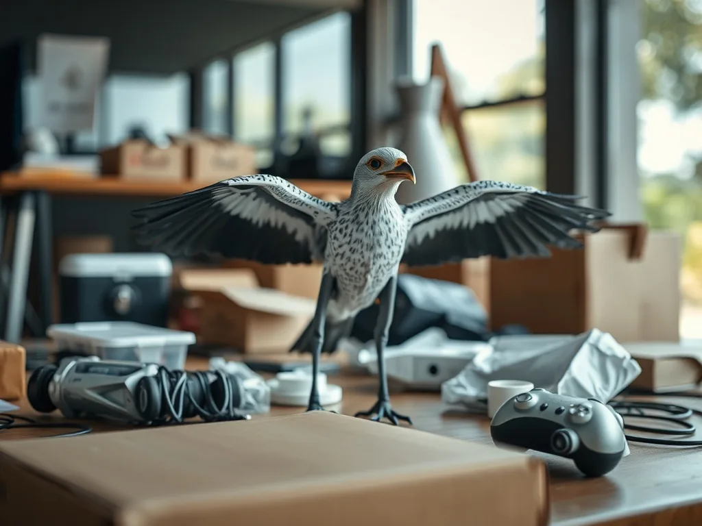 Unboxing : Bionic Bird — l'oiseau-drone qui fait le show