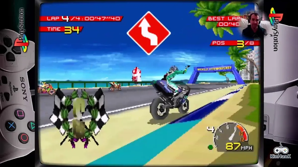 Mini Z : Moto Racer — la vidéo qui relance un jeu rétro-arcade