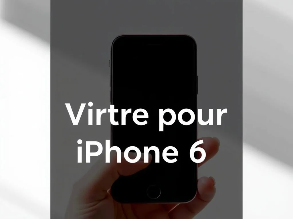 IPhone 6 échappé en pleine course, vitre éclatée sur le sol