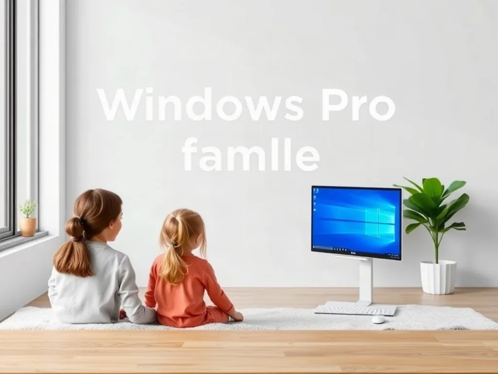 Deux écrans côte à côte montrent Windows 11 Pro et Famille pour le jeu