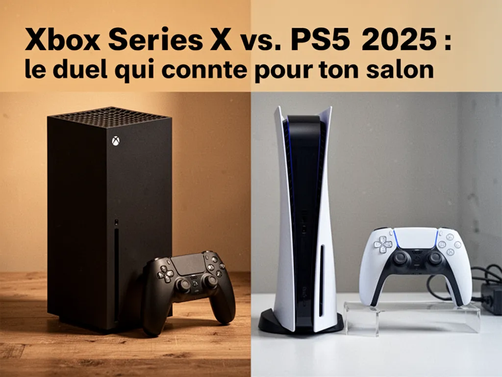 Xbox Series X vs PS5 2025 : le duel qui compte pour ton salon